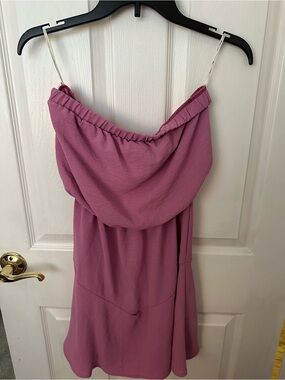Rolla Coster Strapless Pink Dress NWT